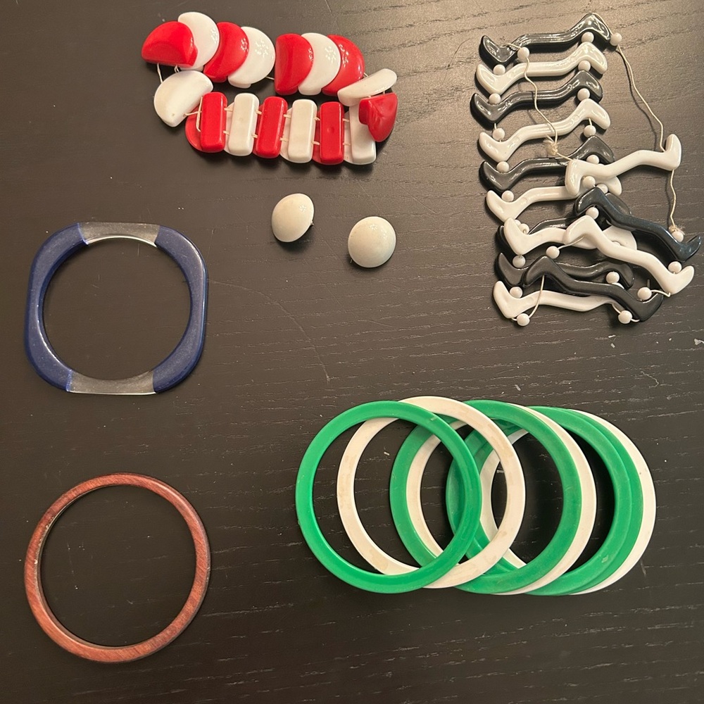 Vintage Plastic Jewelry